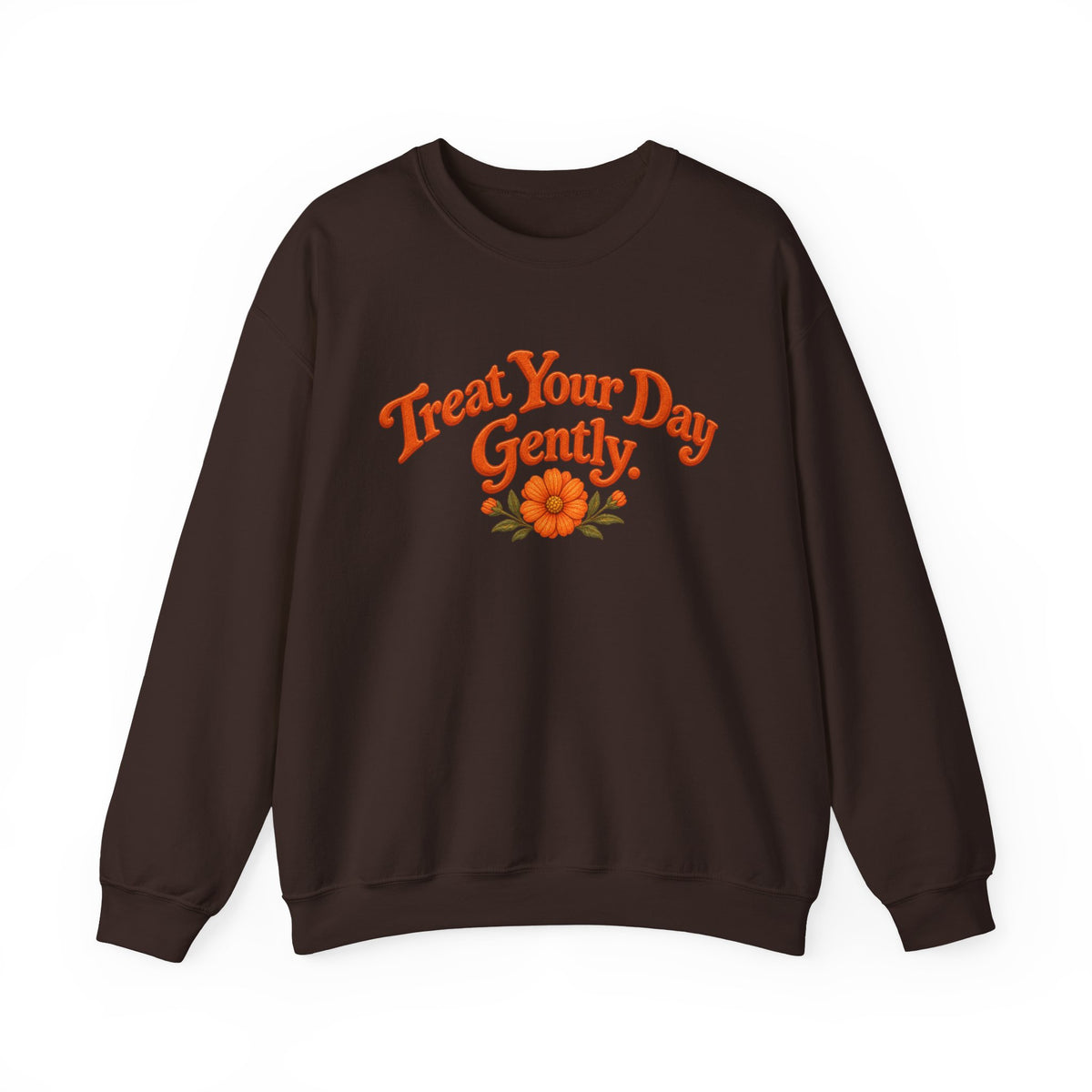 Treat Your Day Gently - Vintage Style #2 (Unisex Sweatshirt)