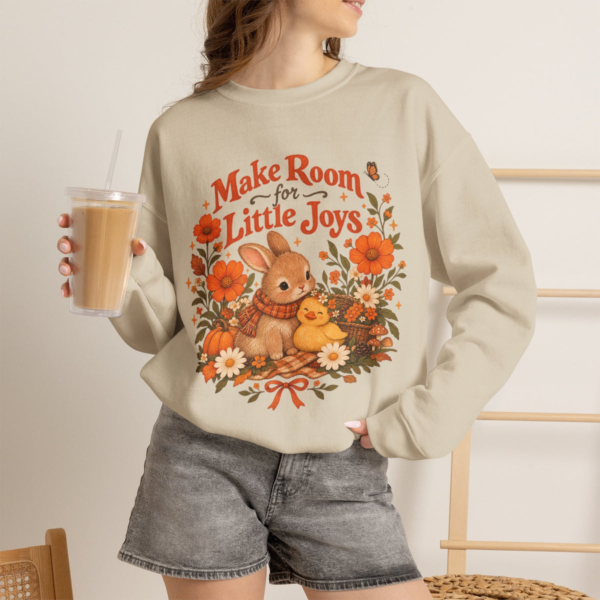 Make Room for Little Joys - Vintage Style #1 (Unisex Sweatshirt)