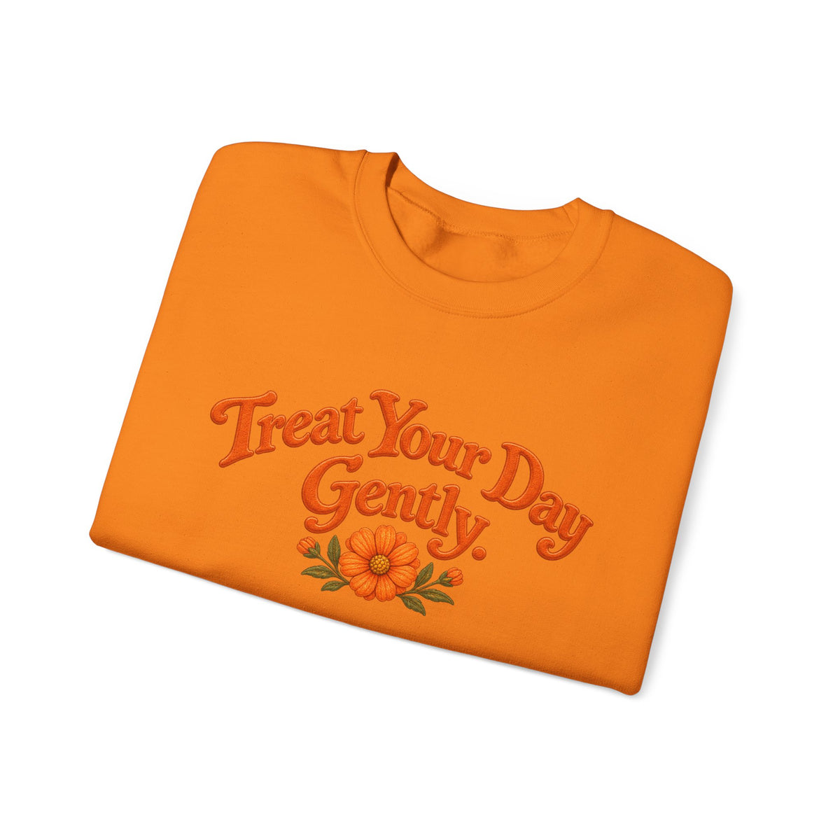 Treat Your Day Gently - Vintage Style #2 (Unisex Sweatshirt)