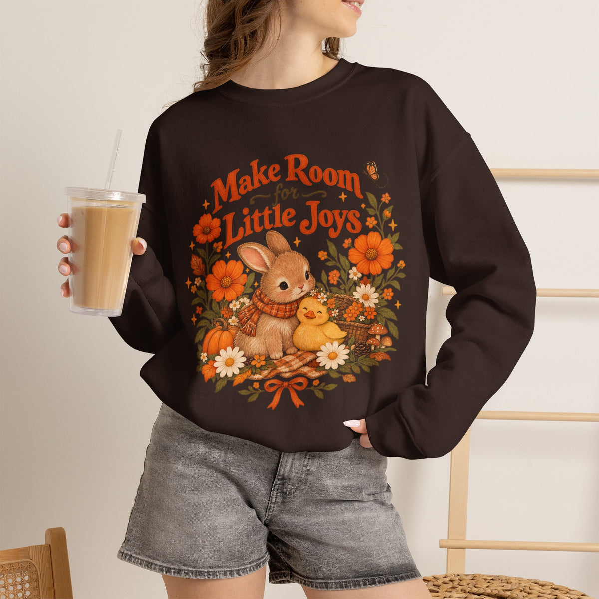 Make Room for Little Joys - Vintage Style #1 (Unisex Sweatshirt)