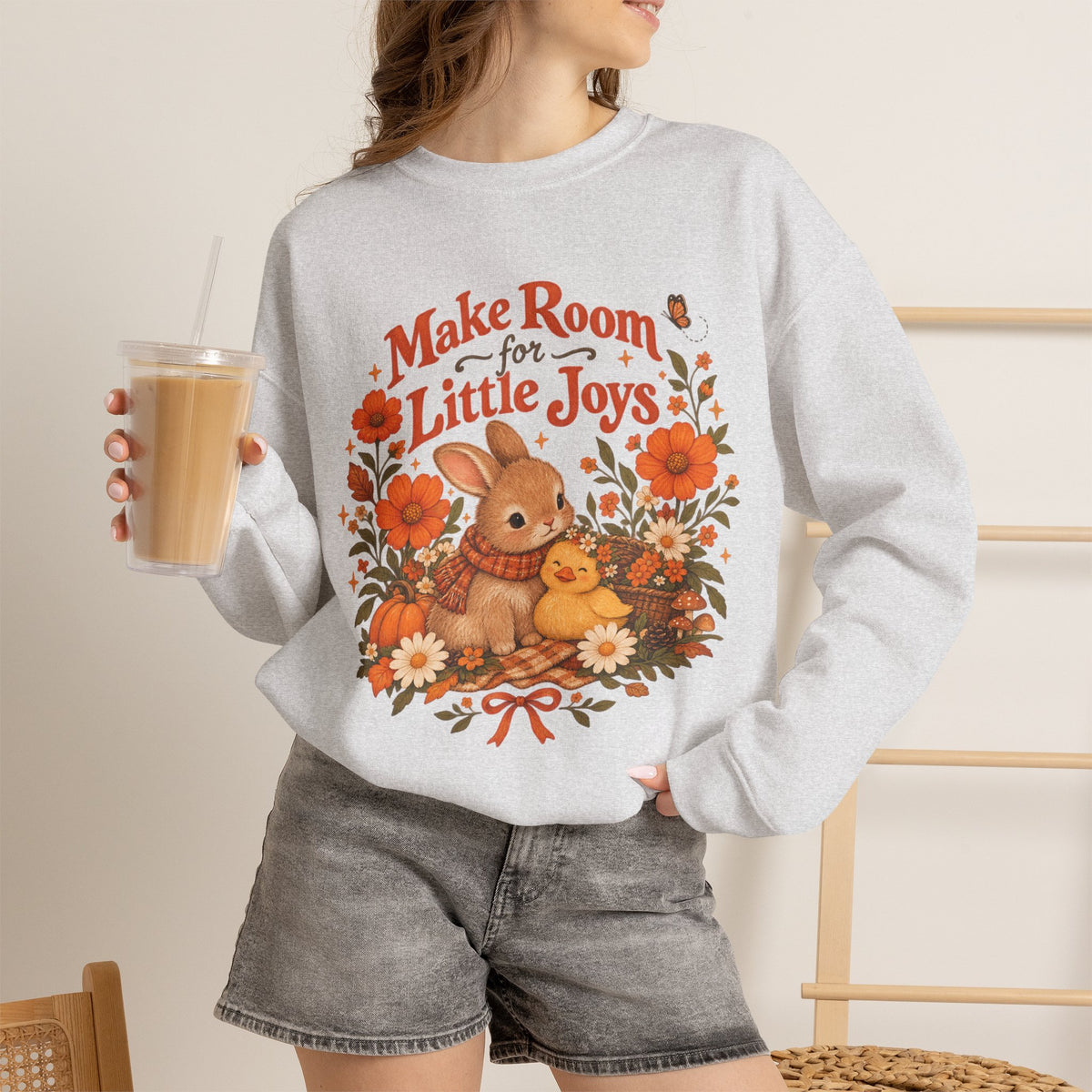 Make Room for Little Joys - Vintage Style #1 (Unisex Sweatshirt)