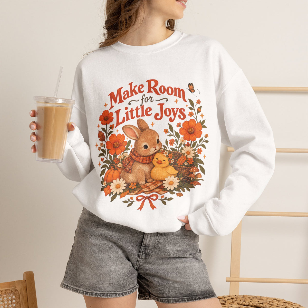 Make Room for Little Joys - Vintage Style #1 (Unisex Sweatshirt)