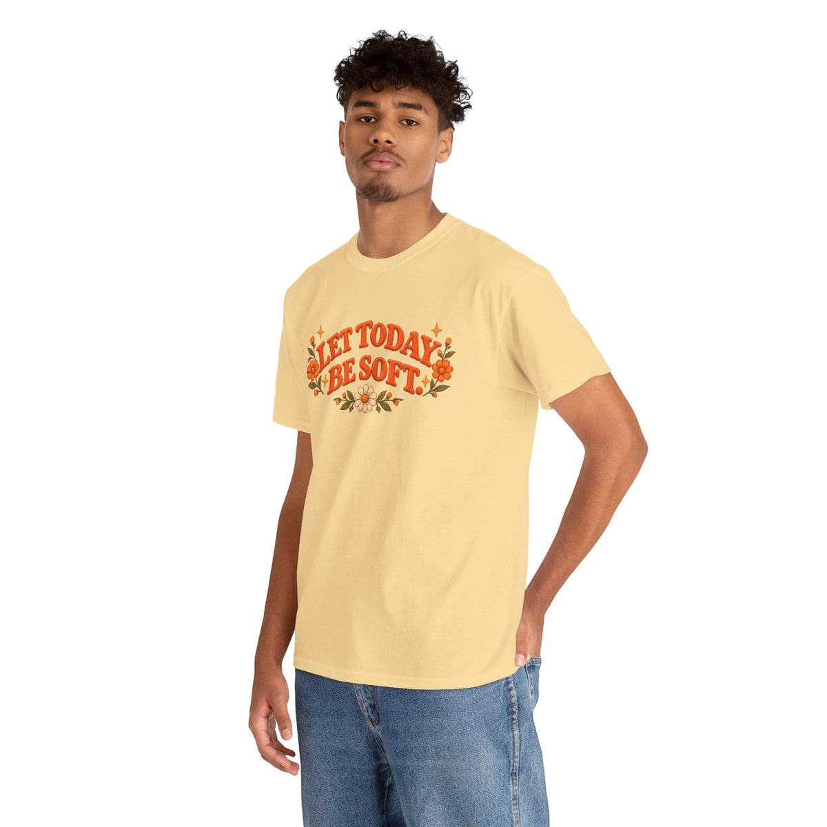 Let Today Be Soft (Unisex Cotton T-Shirt)