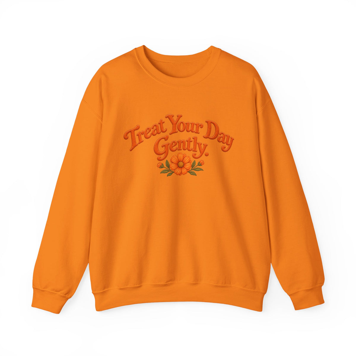 Treat Your Day Gently - Vintage Style #2 (Unisex Sweatshirt)